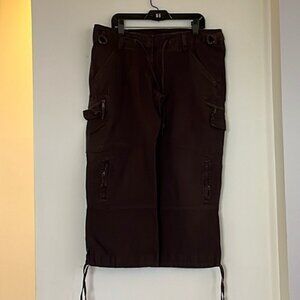 🤎 Vintage The Limited Women’s Brown Drew Fit Cotton Capri Pants | Size 10 🤎